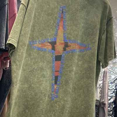 市场上装-T恤-电商T恤【实拍】