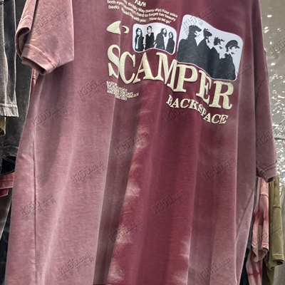 市场上装-T恤-电商T恤【实拍】