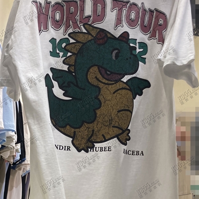 市场上装-T恤-电商T恤【实拍】