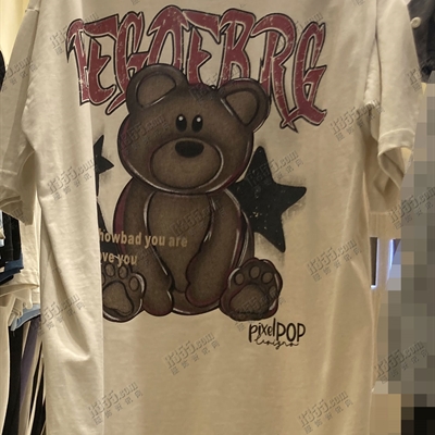 市场上装-T恤-电商T恤【实拍】