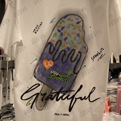 市场上装-T恤-休闲T恤【实拍】