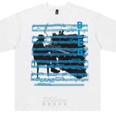 市场上装-T恤-电商T恤