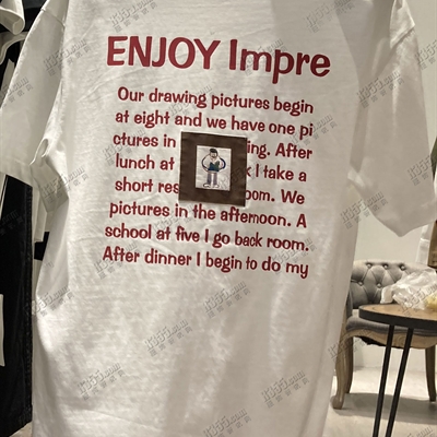 市场上装-T恤-休闲T恤【实拍】