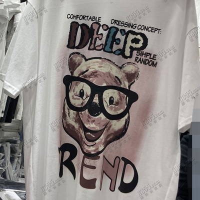 市场上装-T恤-休闲T恤【实拍】