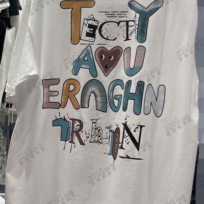 市场上装-T恤-休闲T恤【实拍】