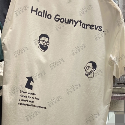 市场上装-T恤-休闲T恤【实拍】