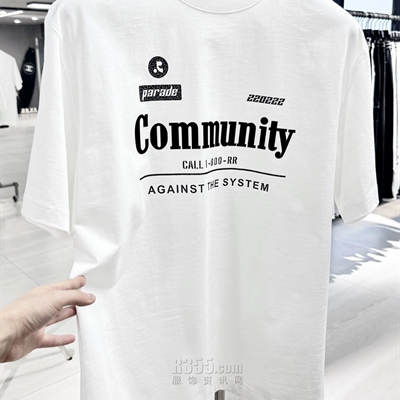 市场上装-T恤-欧货T恤