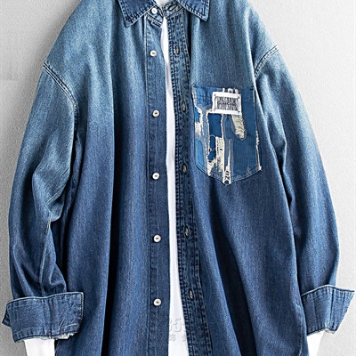 市场上装-衬衫-休闲衬衫