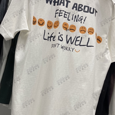 市场上装-T恤-休闲T恤【实拍】