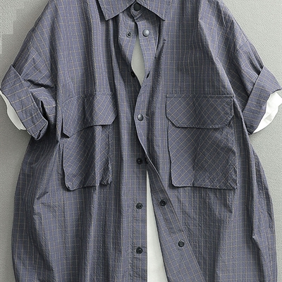 市场上装-衬衫-休闲衬衫