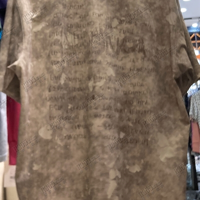 市场上装-T恤-休闲T恤【实拍】