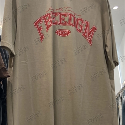 市场上装-T恤-电商T恤【实拍】