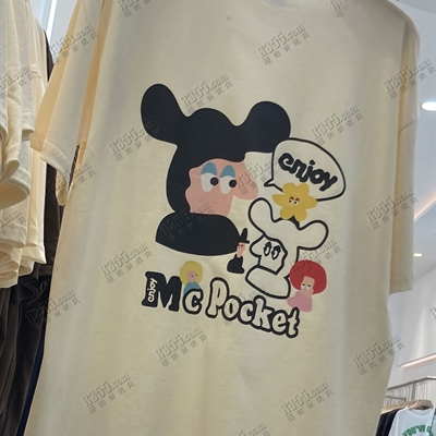 市场上装-T恤-电商T恤【实拍】