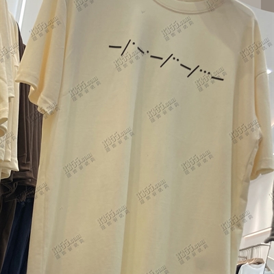 市场上装-T恤-电商T恤【实拍】