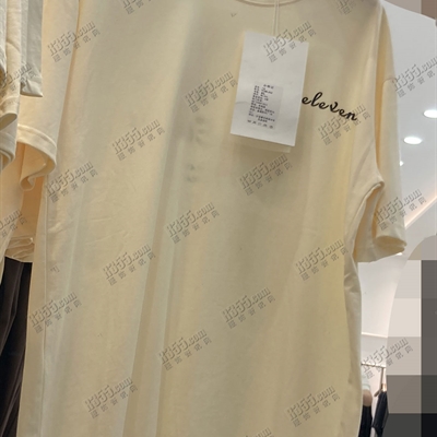 市场上装-T恤-电商T恤【实拍】