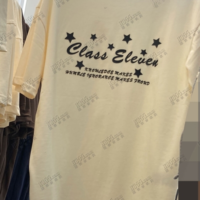 市场上装-T恤-电商T恤【实拍】