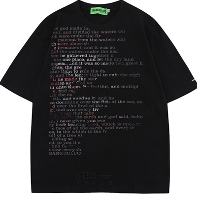 市场上装-T恤-电商T恤