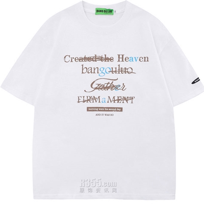 市场上装-T恤-电商T恤