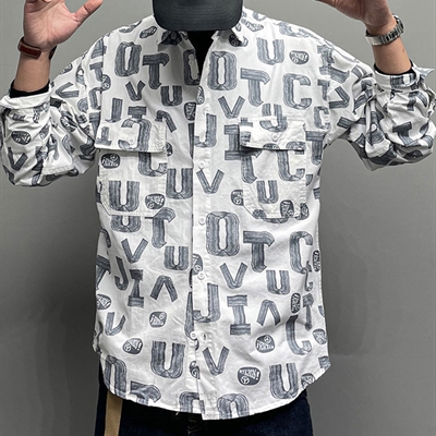 市场上装-衬衫-休闲衬衫