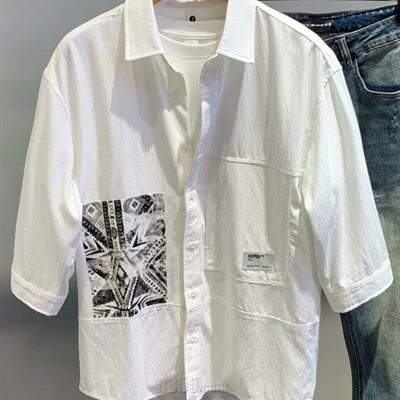 市场上装-衬衫-休闲衬衫