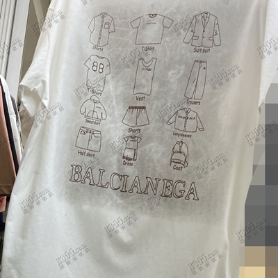 市场上装-T恤-休闲T恤【实拍】