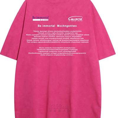 市场上装-T恤-电商T恤