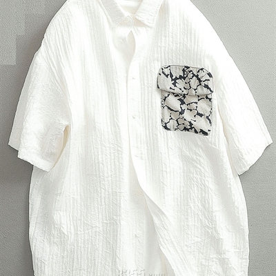 市场上装-衬衫-休闲衬衫