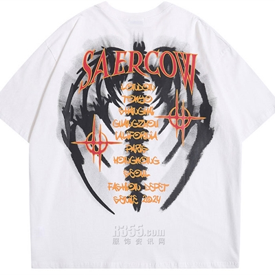 市场上装-T恤-电商T恤