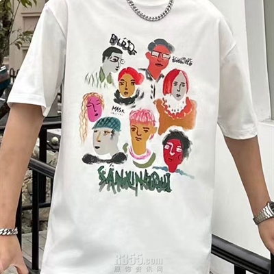 市场上装-T恤-休闲T恤