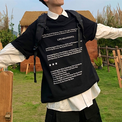 市场上装-T恤-电商T恤