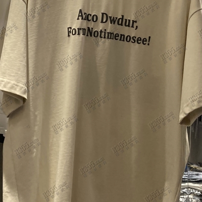 市场上装-T恤-休闲T恤【实拍】