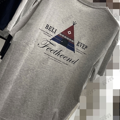 市场上装-T恤-休闲T恤【实拍】