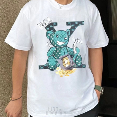 市场上装-T恤-欧货T恤