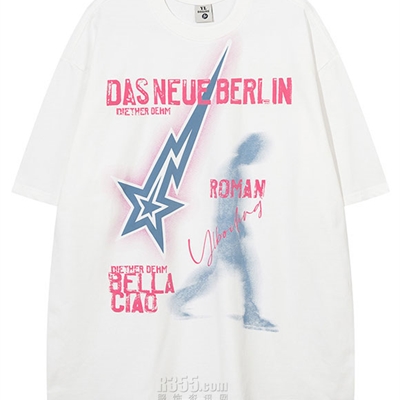 市场上装-T恤-电商T恤