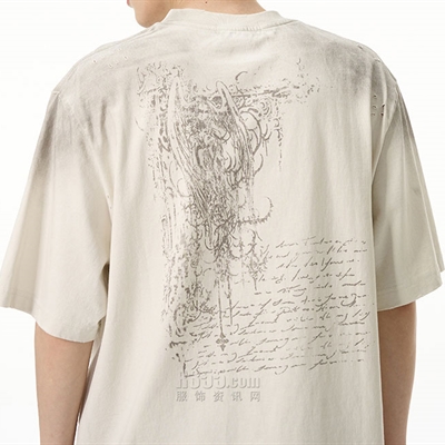 市场上装-T恤-电商T恤