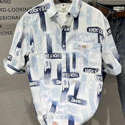 市场上装-衬衫-休闲衬衫