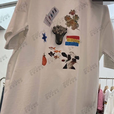 市场上装-T恤-电商T恤【实拍】