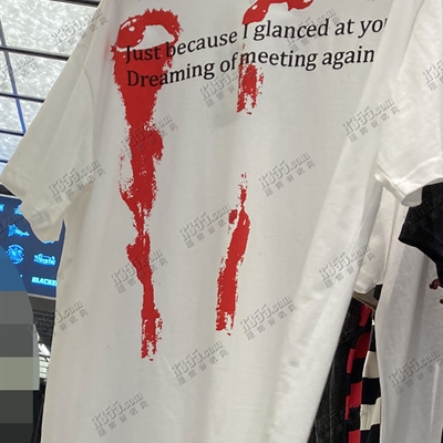 市场上装-T恤-电商T恤【实拍】