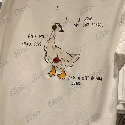 市场上装-T恤-休闲T恤【实拍】