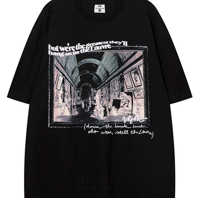 市场上装-T恤-电商T恤