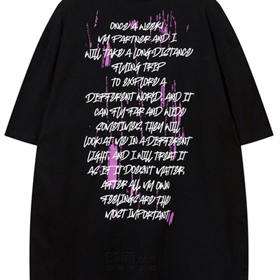 市场上装-T恤-电商T恤