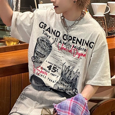 市场上装-T恤-电商T恤