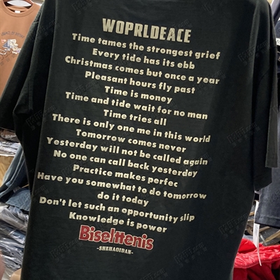 市场上装-T恤-休闲T恤【实拍】