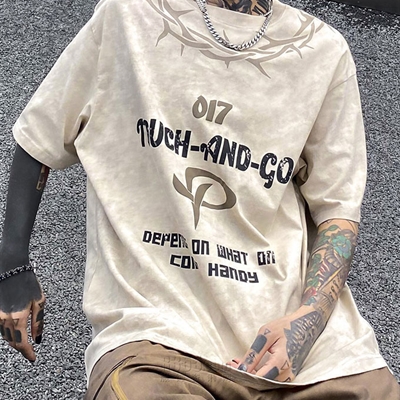 市场上装-T恤-电商T恤