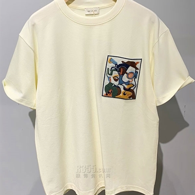 市场上装-T恤-休闲T恤