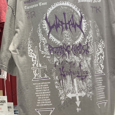 市场上装-T恤-电商T恤【实拍】