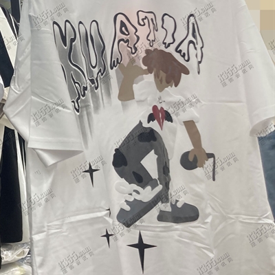 市场上装-T恤-电商T恤【实拍】