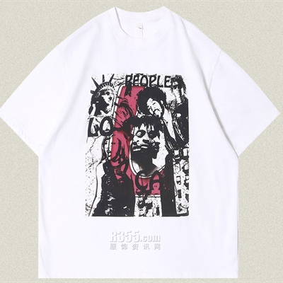 市场上装-T恤-电商T恤