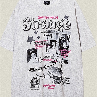 市场上装-T恤-电商T恤