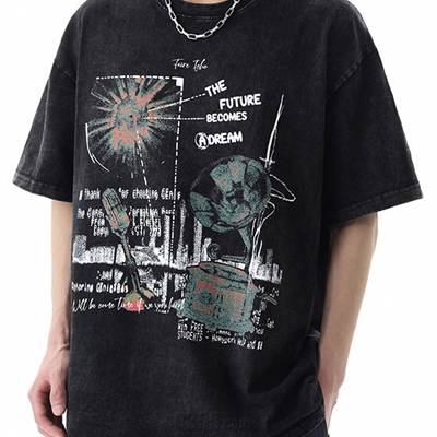 市场上装-T恤-电商T恤